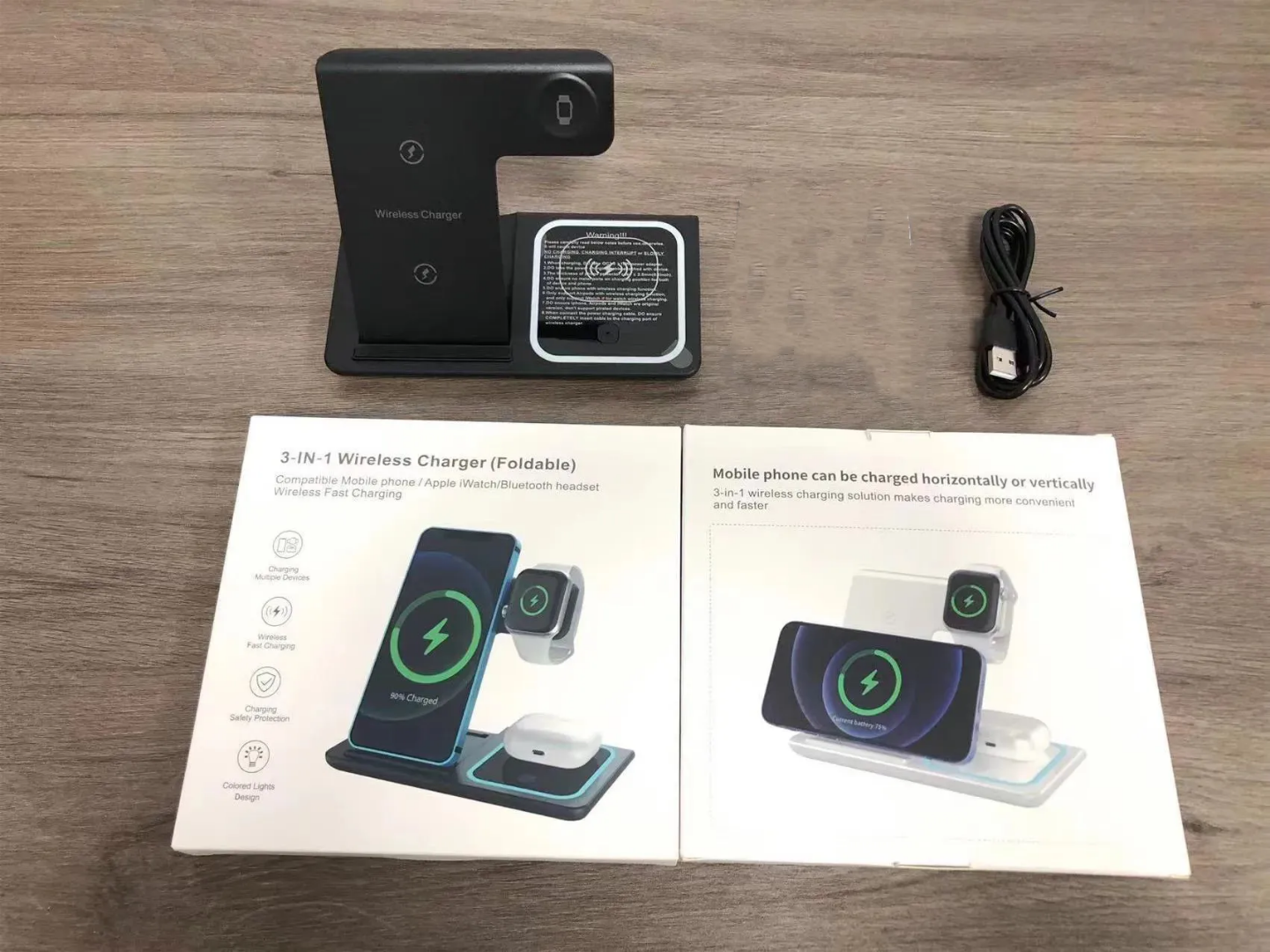 Carga 3 dispositivos al mismo tiempo