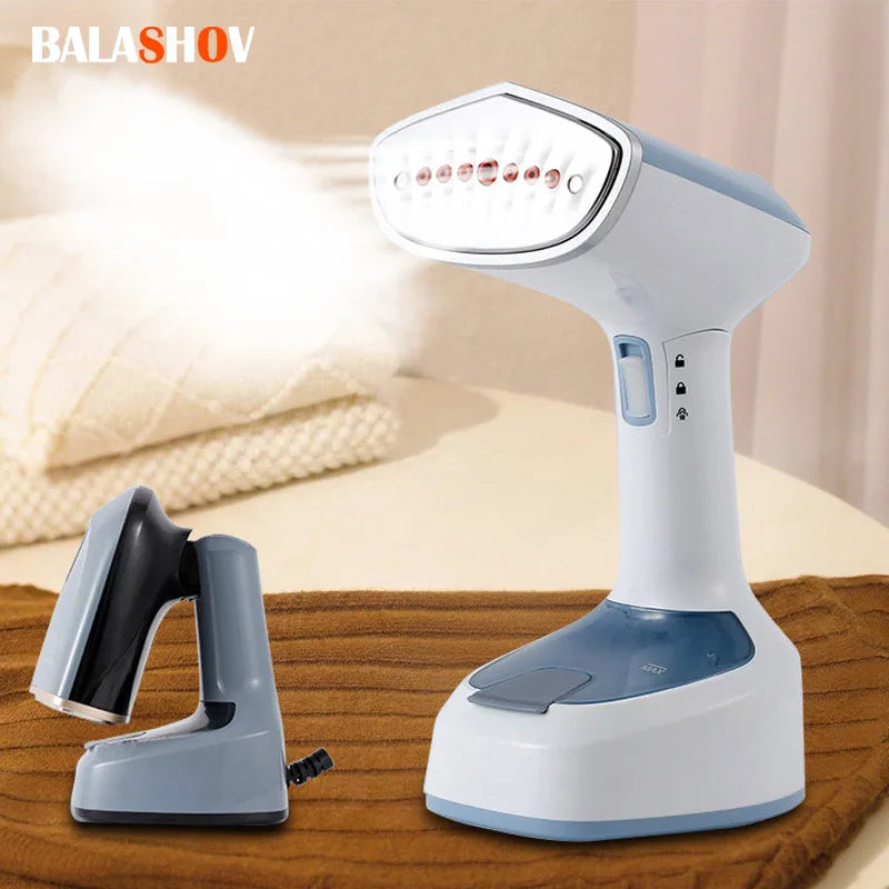 1500W Handheld Steam Hanging Iron Touch Screen Control 15 Seconds Fast Preheat 150ml Portable Home Small Fabric Clothes Steamer