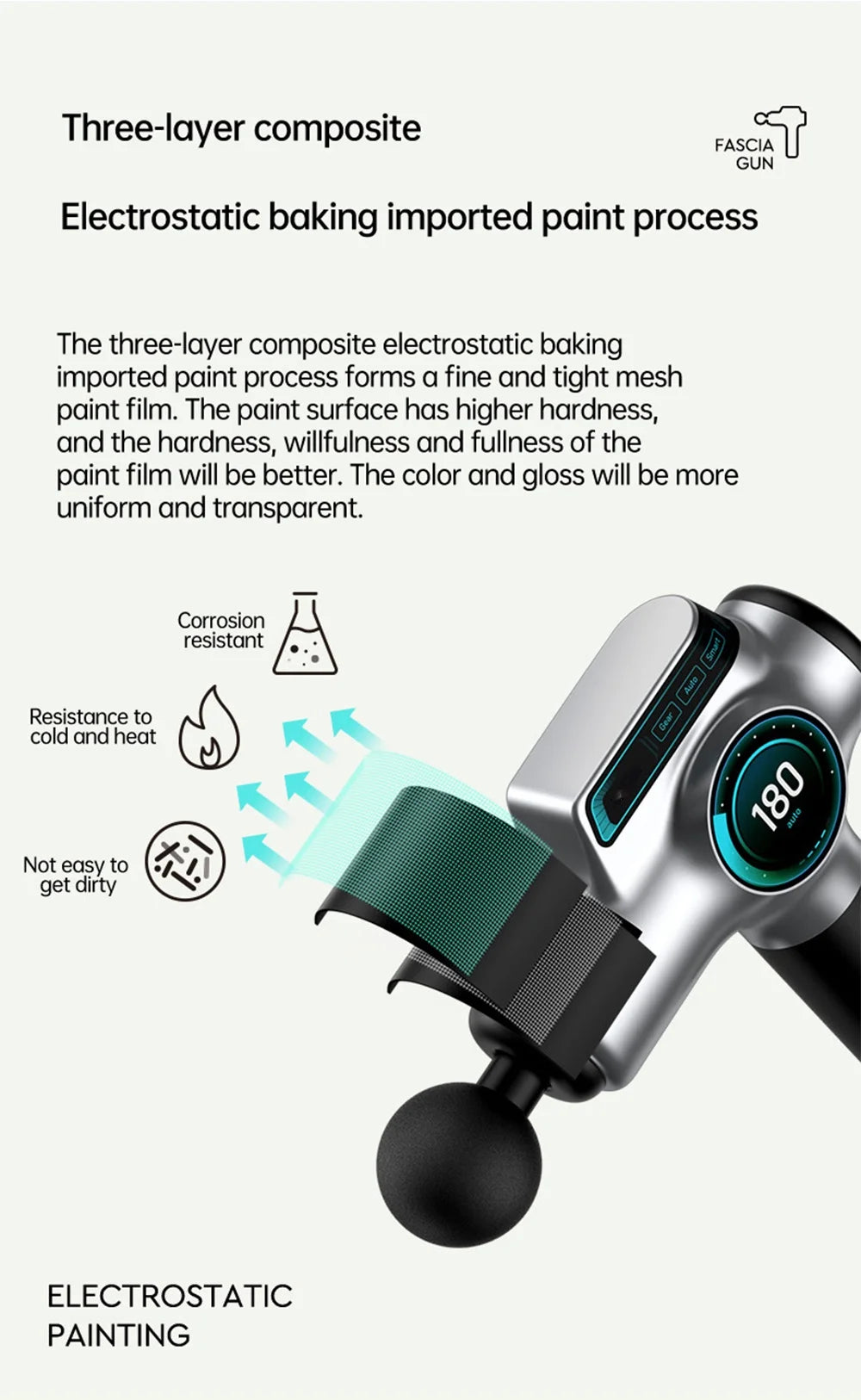 Pistola de Masaje Profesional PAQIN™ 99 Velocidades – Relajación Muscular y Terapia Profunda