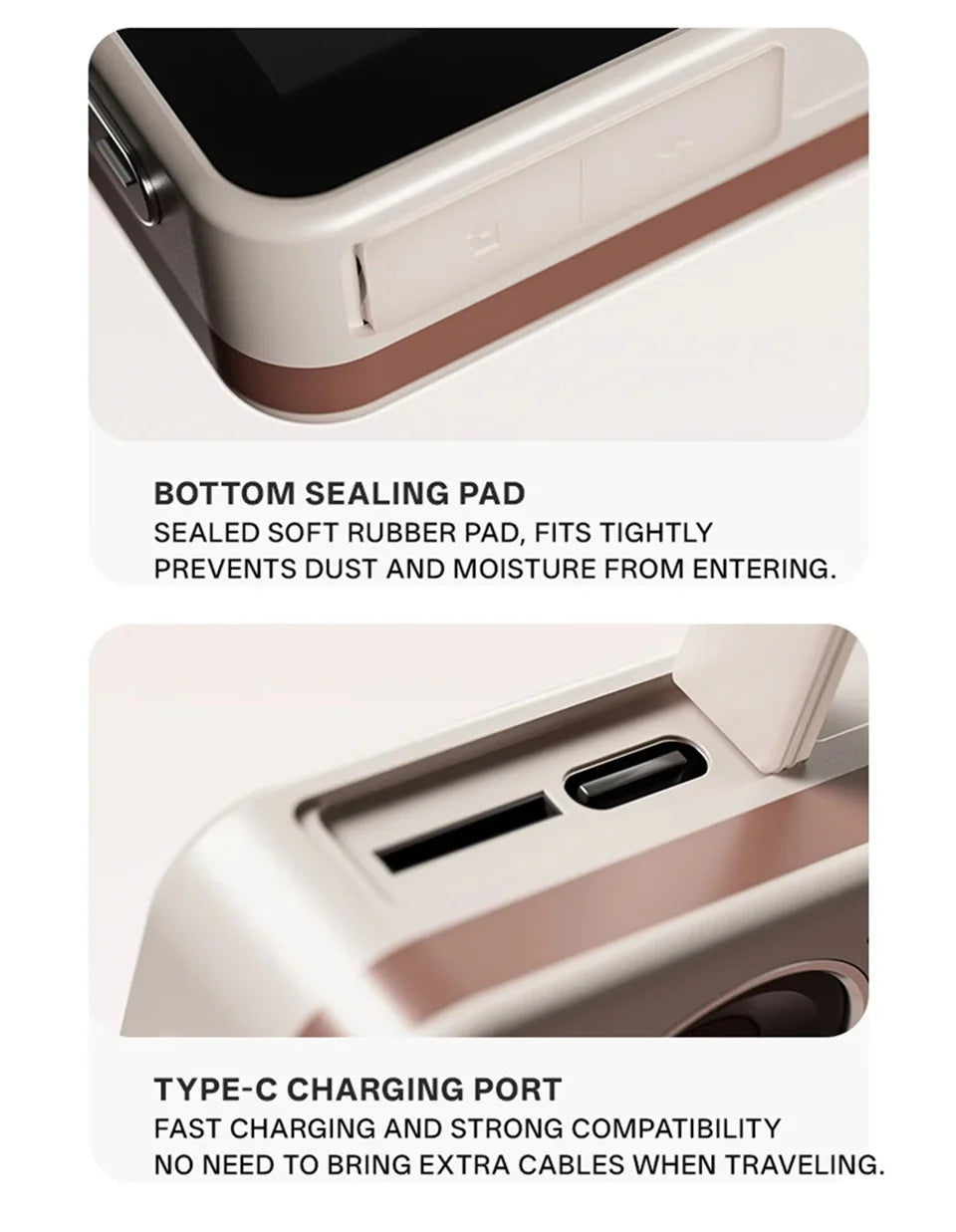 2026 New Thumb Pocket CCD Digital Camera HD Retro Mini Camera Portable Keychain Camera Outdoor Travel Photo Recorder Gift