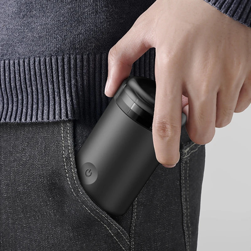 Mini Afeitadora Eléctrica MAIZIUP™ – Portátil, Recargable y con Pantalla LED