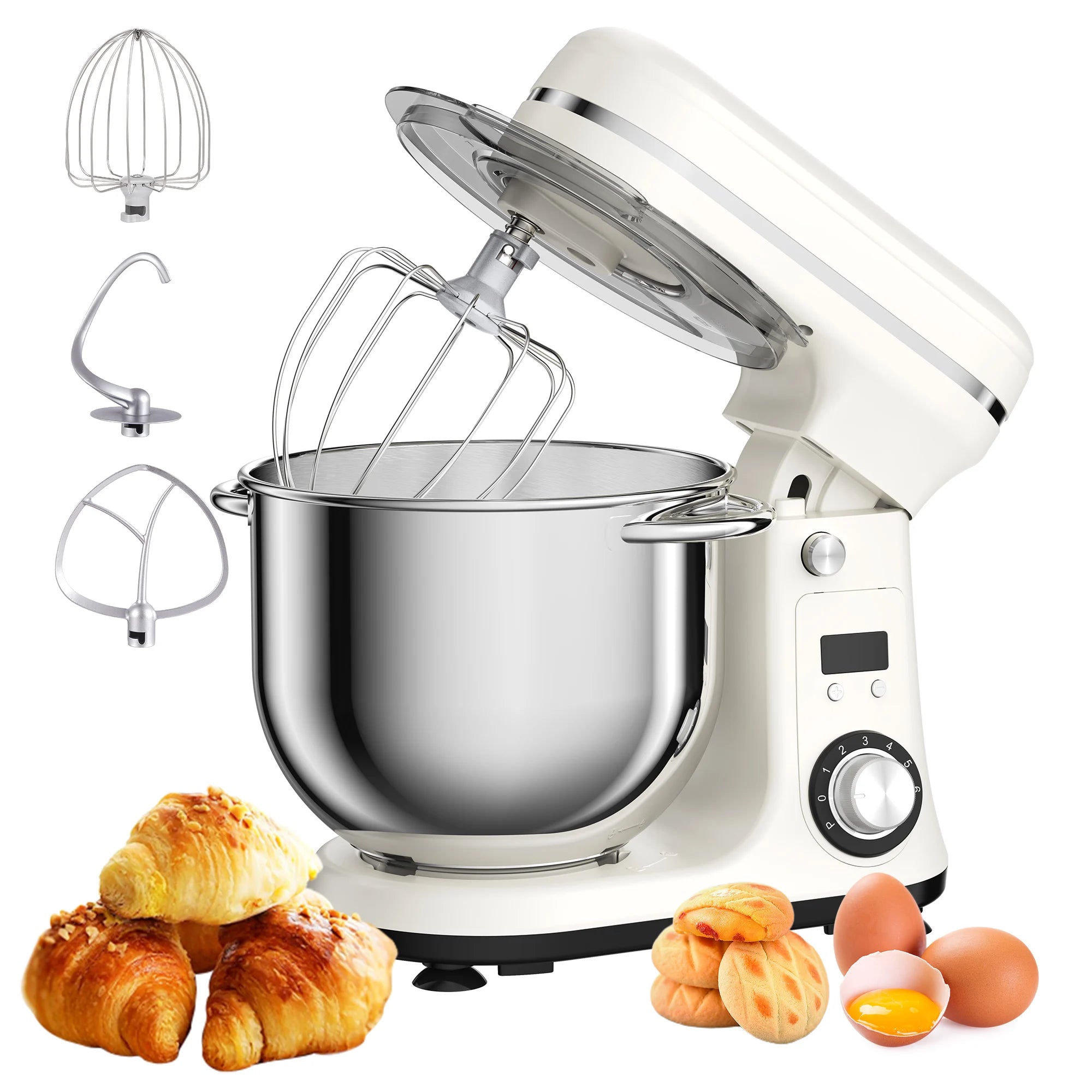 Batidora de Pie BioloMix™ BM601 – Potente y Silenciosa para Toda la Cocina