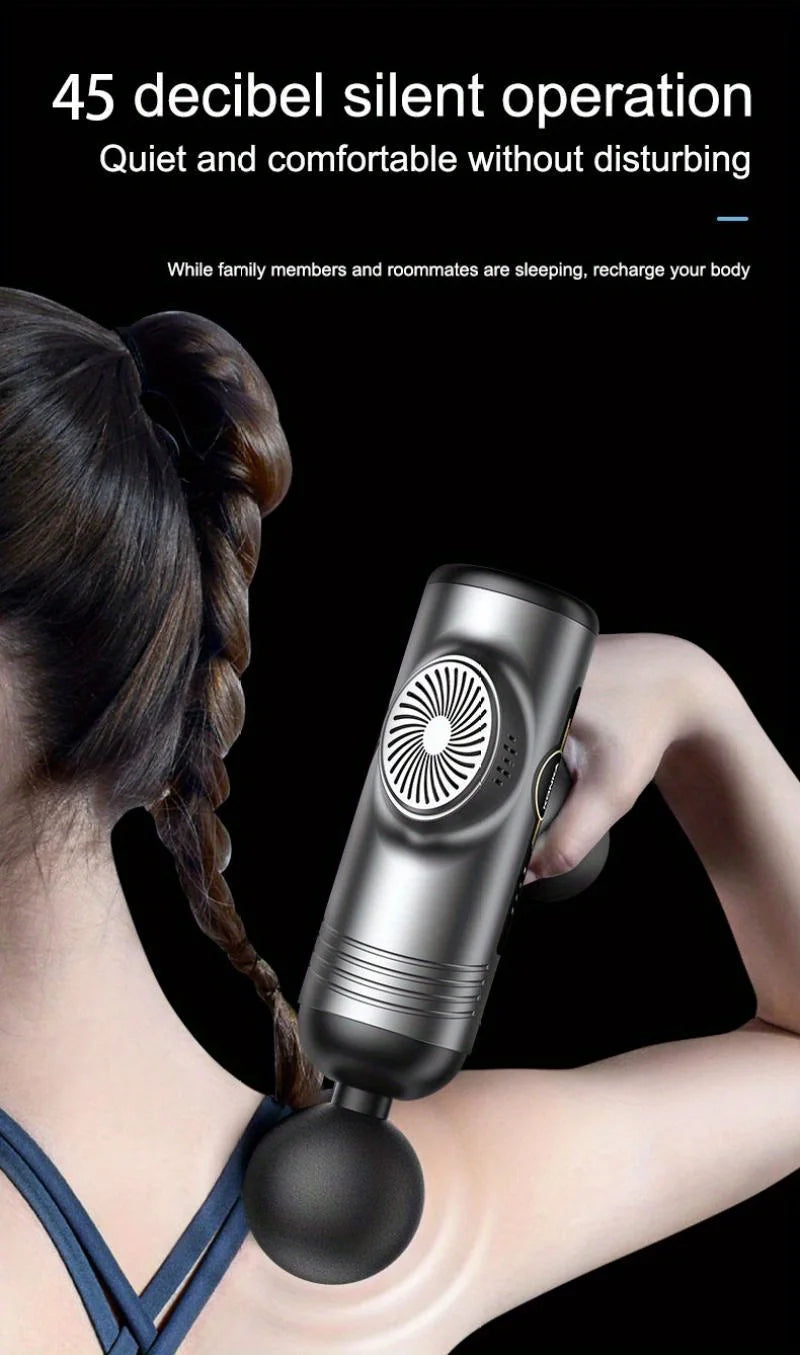 Pistola de Masaje Profesional PAQIN™ 99 Velocidades – Relajación Muscular y Terapia Profunda