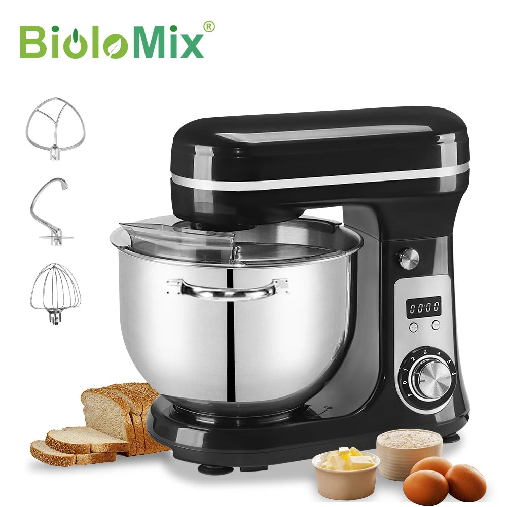 Batidora de Pie BioloMix™ BM601 – Potente y Silenciosa para Toda la Cocina