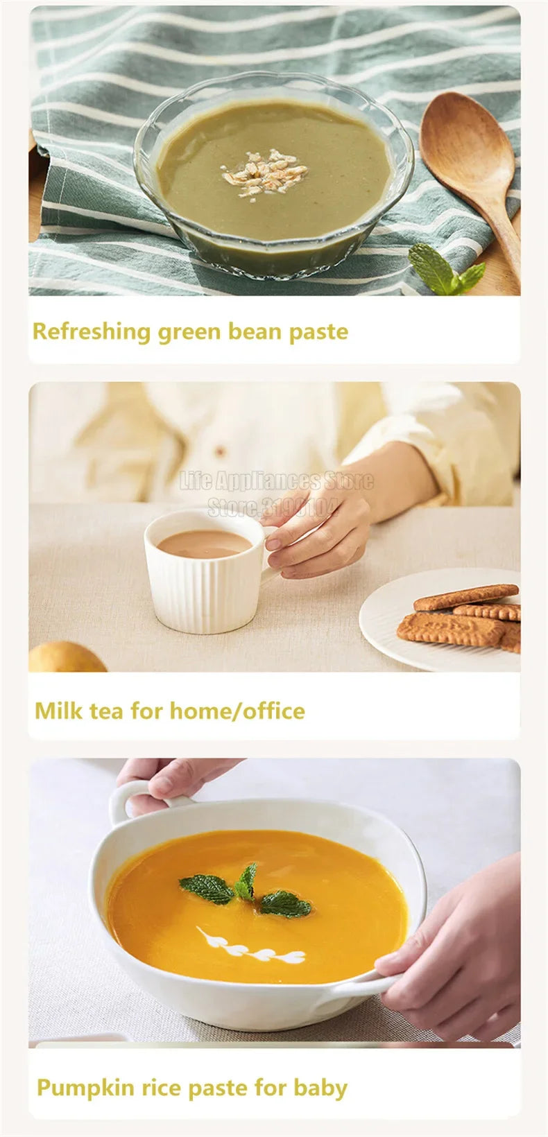 Máquina de Leche de Soya Joyoung™ DJ10X-D285 – Alta Velocidad 30,000RPM