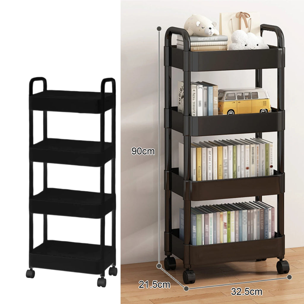 Carrito Organizador Multiusos con Ruedas – Almacenamiento Inteligente para el Hogar