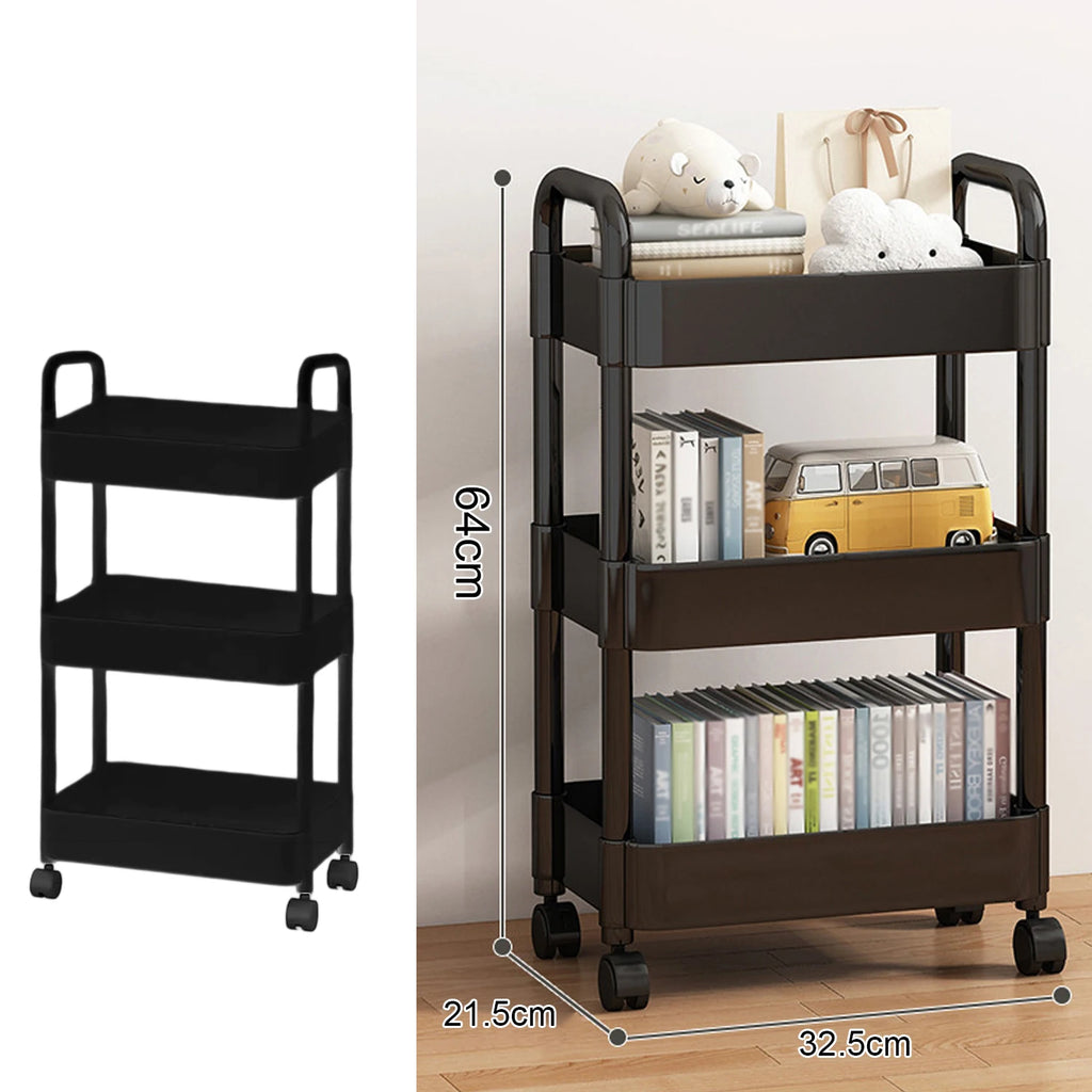 Carrito Organizador Multiusos con Ruedas – Almacenamiento Inteligente para el Hogar