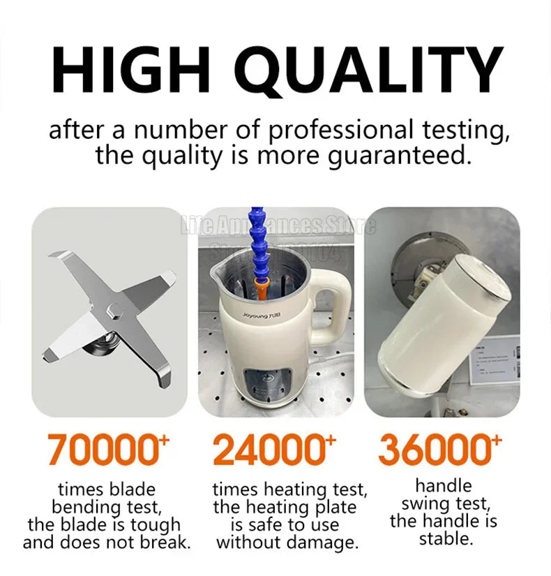 Máquina de Leche de Soya Joyoung™ DJ10X-D285 – Alta Velocidad 30,000RPM