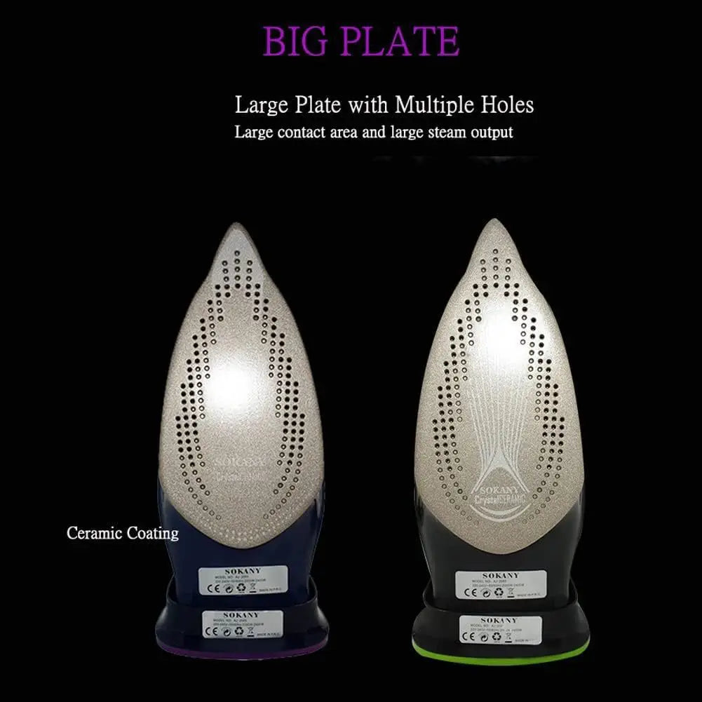 Plancha de Vapor Eléctrica de Mano 2085 – Sin Cable con Base Incluida