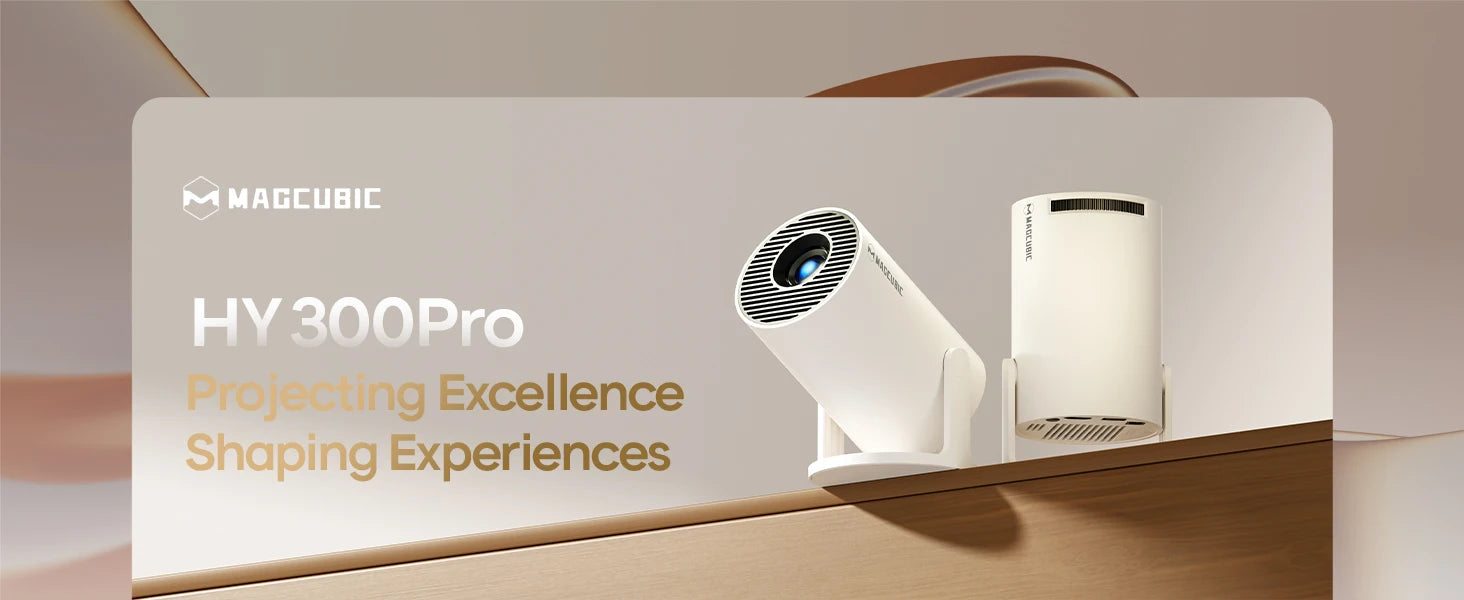 Proyector SmartCine™ HY300 Pro 8K – Android 14 | WiFi 6 | Bluetooth