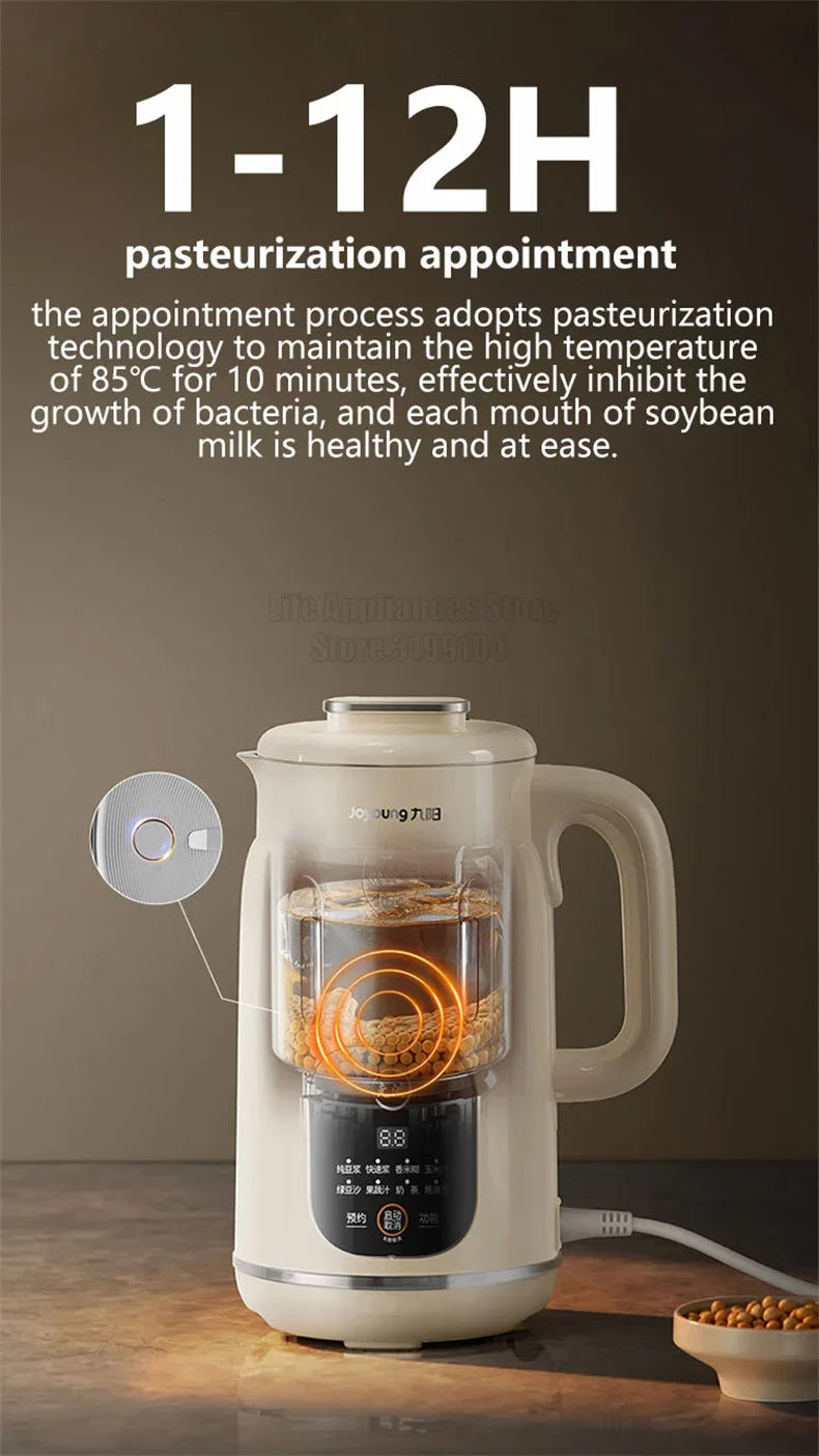 Máquina de Leche de Soya Joyoung™ DJ10X-D285 – Alta Velocidad 30,000RPM