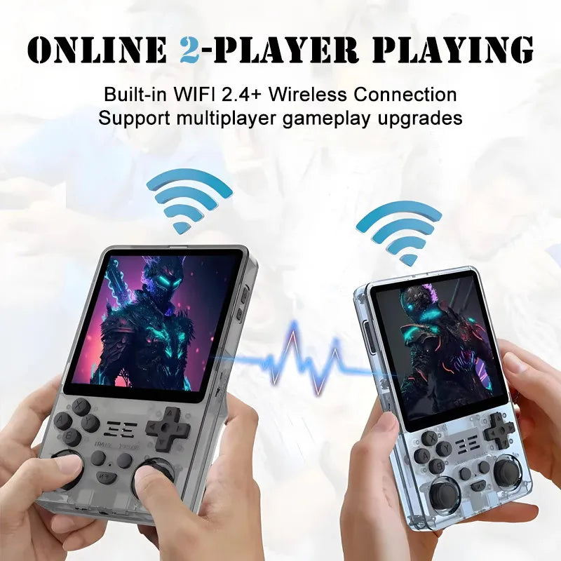 Consola Retro Portátil Mini R36S GSF™ – Pantalla IPS 3.5", Linux System, 20,000+ Juegos