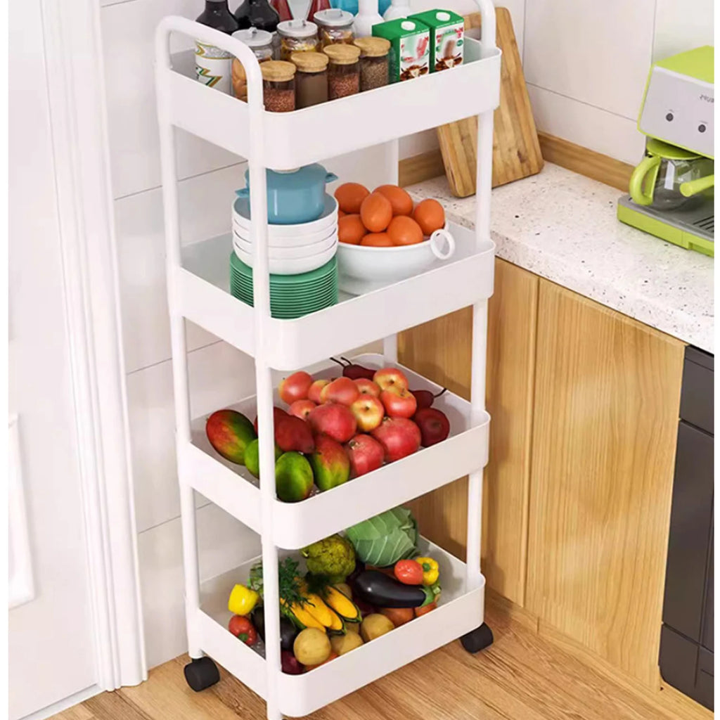 Carrito Organizador Multiusos con Ruedas – Almacenamiento Inteligente para el Hogar