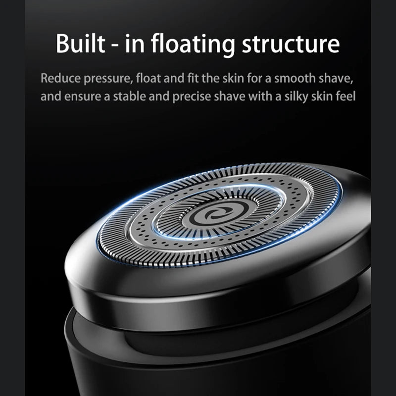 Mini Afeitadora Eléctrica MAIZIUP™ – Portátil, Recargable y con Pantalla LED