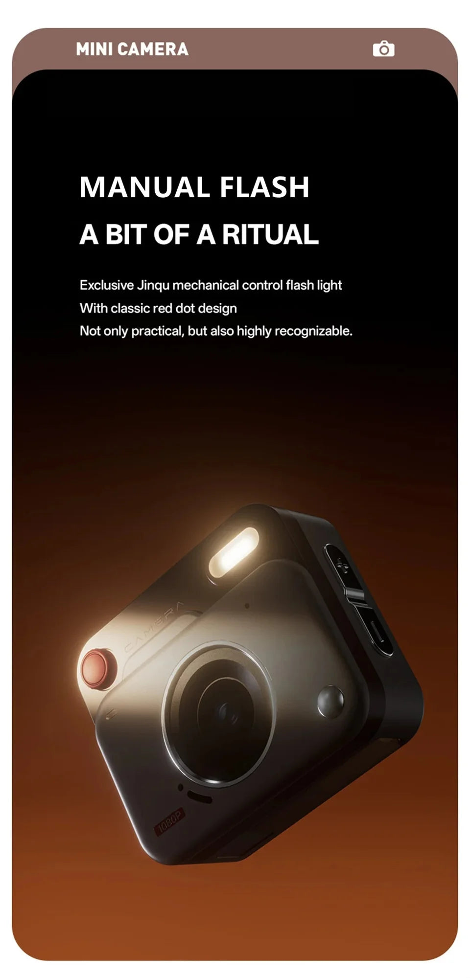 2026 New Thumb Pocket CCD Digital Camera HD Retro Mini Camera Portable Keychain Camera Outdoor Travel Photo Recorder Gift