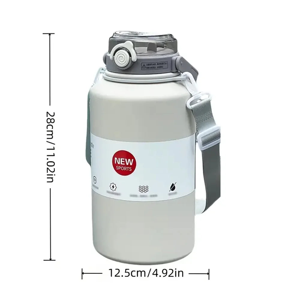 Termo Portátil de Acero Inoxidable 2000ML – Gran Capacidad y Aislamiento Térmico