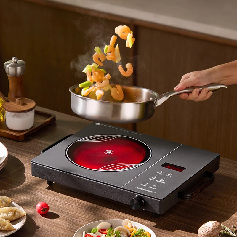 Cocina Eléctrica de Cerámica KBXSTART™ 2200W – Placa Caliente Multifuncional