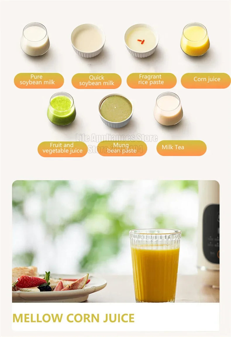 Máquina de Leche de Soya Joyoung™ DJ10X-D285 – Alta Velocidad 30,000RPM