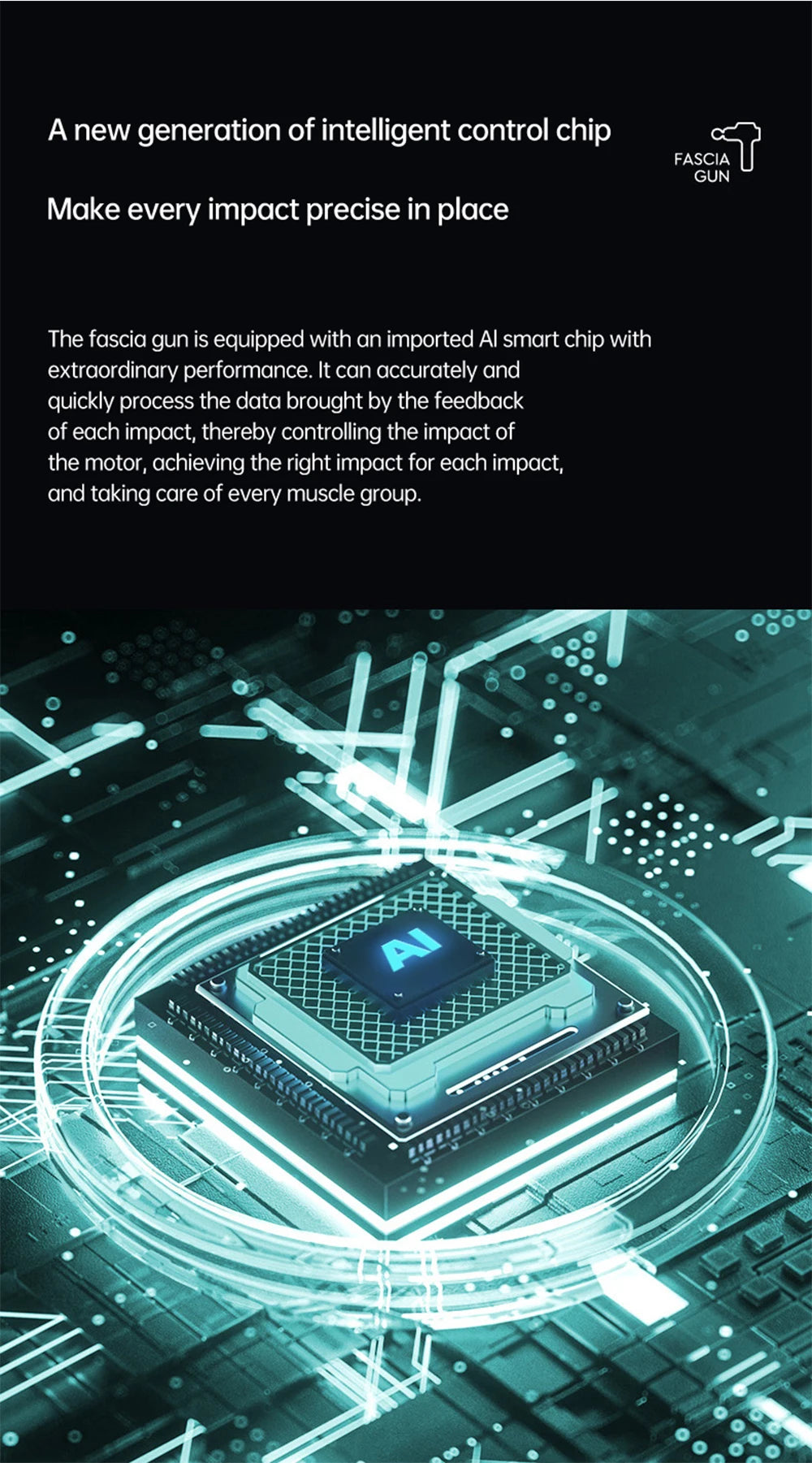 Pistola de Masaje Profesional PAQIN™ 99 Velocidades – Relajación Muscular y Terapia Profunda