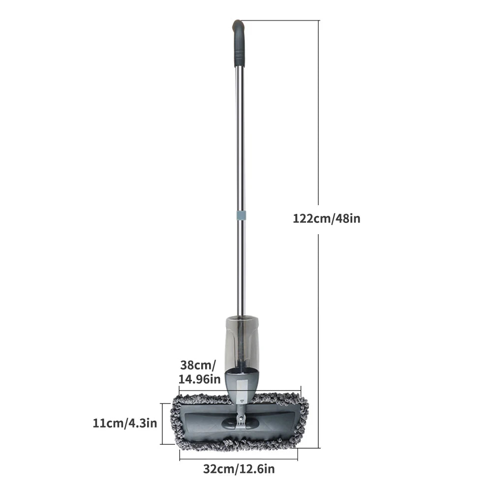 Mopa con Pulverizador Manual Joy™ – Uso Húmedo y Seco, Sin Esfuerzo