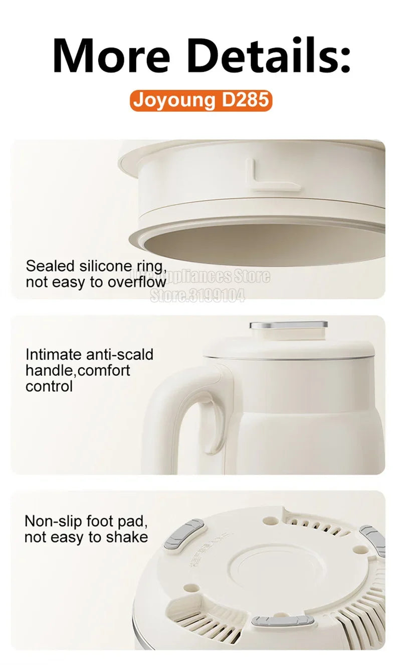 Máquina de Leche de Soya Joyoung™ DJ10X-D285 – Alta Velocidad 30,000RPM