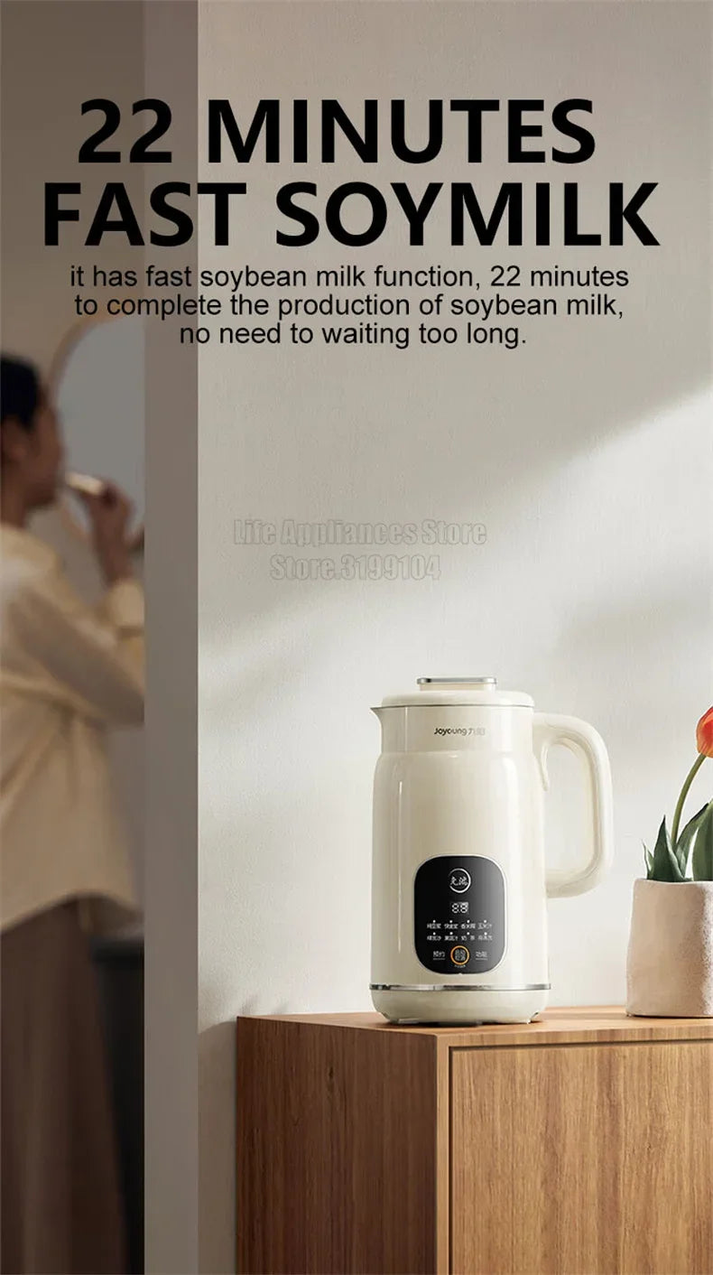 Máquina de Leche de Soya Joyoung™ DJ10X-D285 – Alta Velocidad 30,000RPM