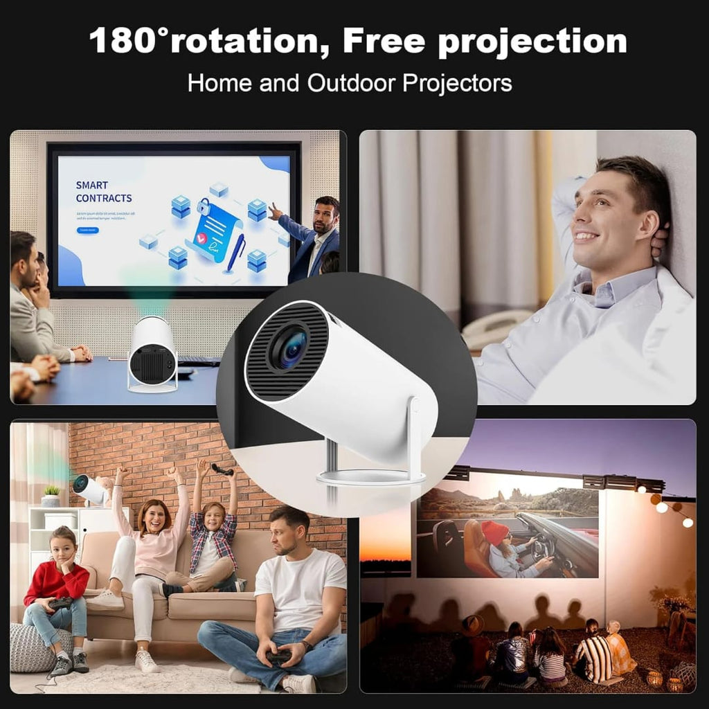 Proyector Portátil SmartCine™ 4K – WiFi + Bluetooth
