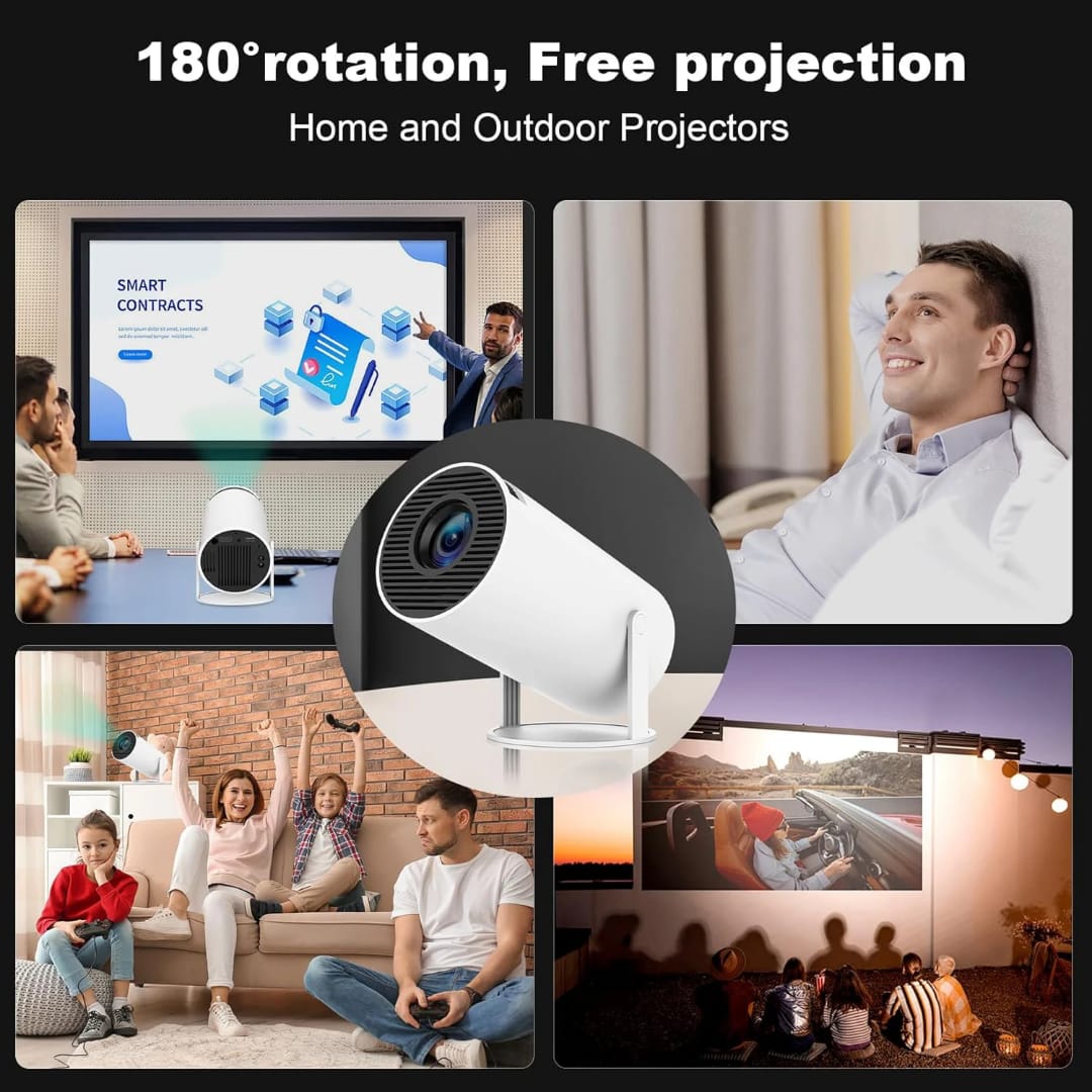 Proyector Portátil SmartCine™ 4K – WiFi + Bluetooth